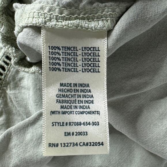 Cloth and Stone Anthropologie Green‎ Tencel Soft Shorts Womens Size XS - Picture 8 of 10